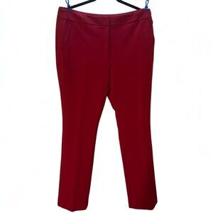 White House Black Market “The Slim” Pants – Watermelon Red – Size 12